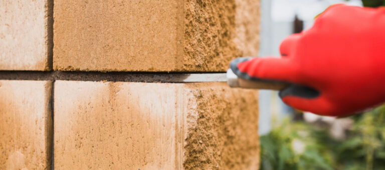 Tuckpointing Mortar Joints With 5 Easy Steps - Tuck Pointing, Brick and ...